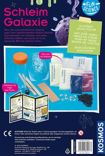Kosmos Fun Science - Slime Galaxy STEM Laboratory for 8-12 Years Old