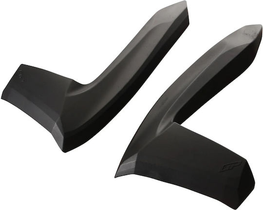GP Kompozit Left Motorcycle Side Plastic Black 1pcs