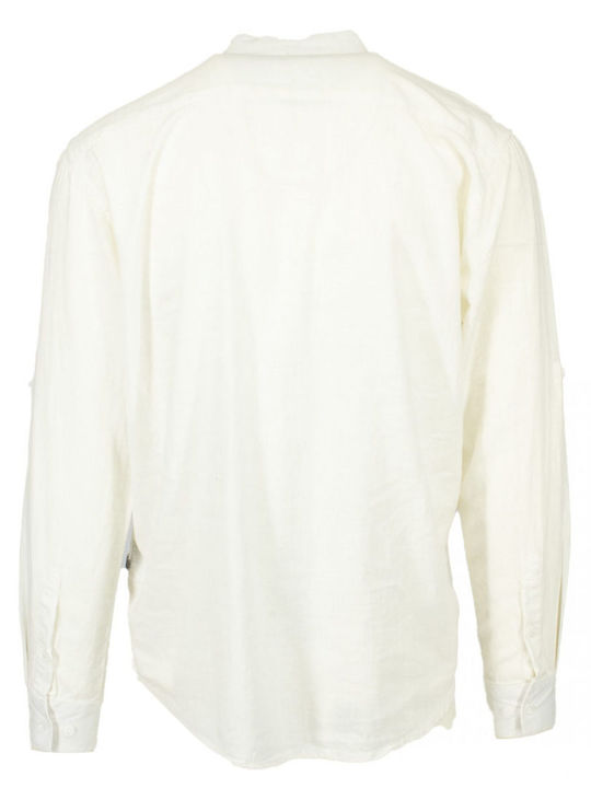 Explorer Men's Shirt Long Sleeve White