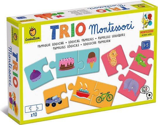 Ludattica Montessori Εκπαιδευτικό Παιχνίδι Γνώσεων για 3+ Ετών