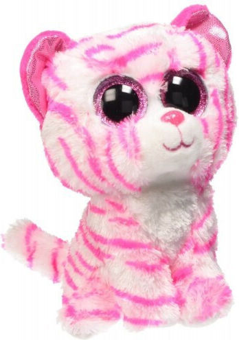 TY Jucărie De Plus Beanie Boos Asia Tigru Alb Pentru 3+ Ani 15 Cm