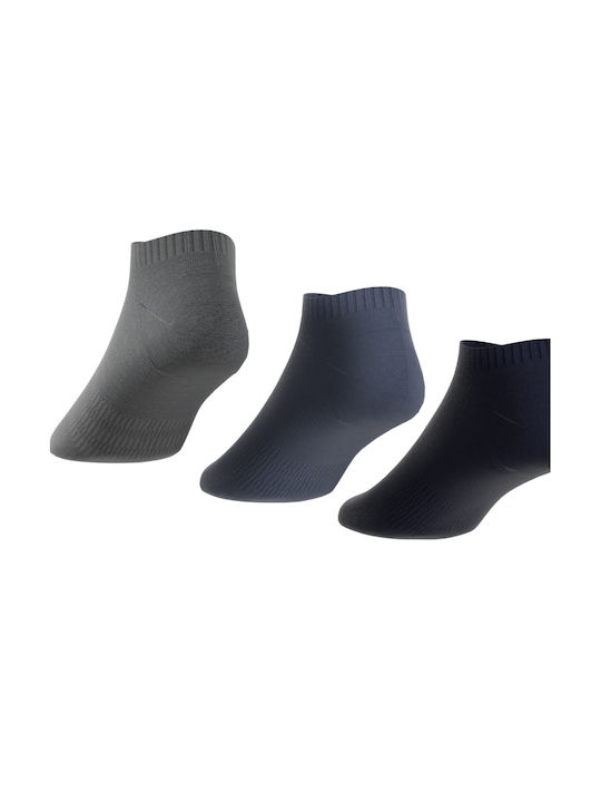 Adidas C Spw Low Athletic Socks Blue 3 Pairs