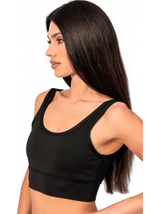 Women's Crossback Sports Bra Kota Kt6415-black
