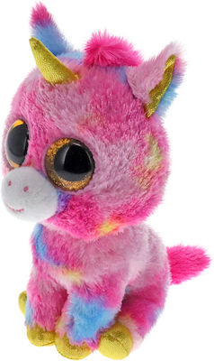 TY Plush Unicorn Boos Fantasia Med for 3+ Years 23 cm