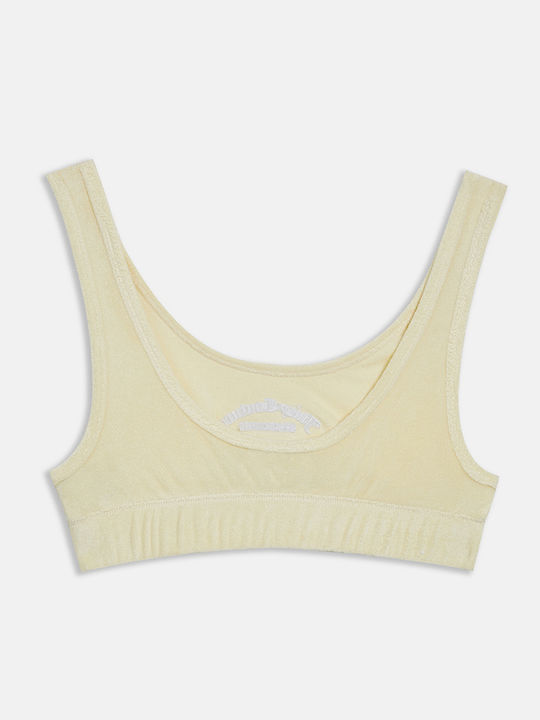 Women's Bra without Padding Lightyellow