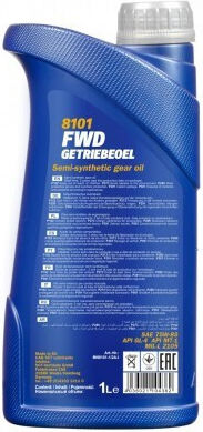 Mannol Mannol Automatisches Getriebeöl Βαλβολίνη Für Manuelles Getriebe 75W-85 1lt