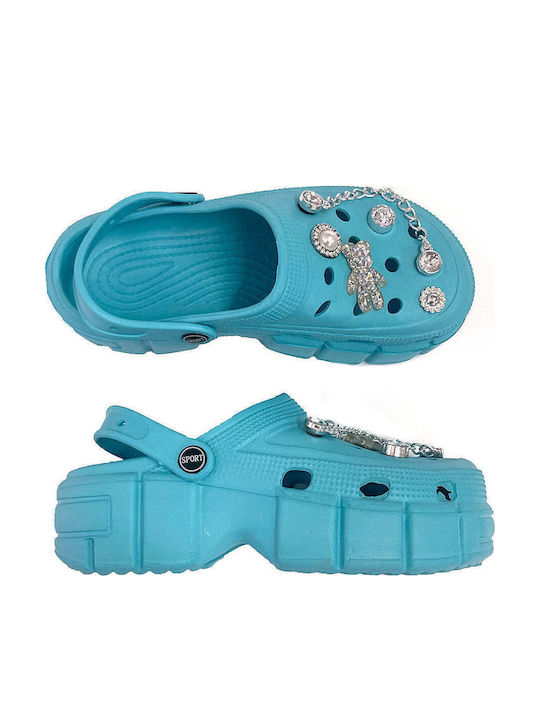 Women's Double-Sole Slippers with Detachable Decorations Us-58878