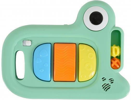 Moni Zizzy Baby Walker with Music for 6+ Months Green