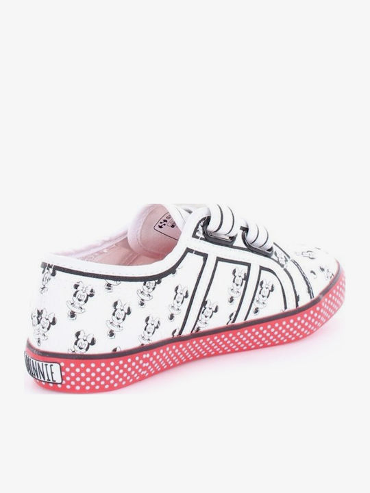 Παιδικά Sneakers με Σκρατς Λευκά