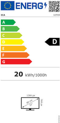 Ica Smart TV 32" HD Ready LED 32PAR (2023)