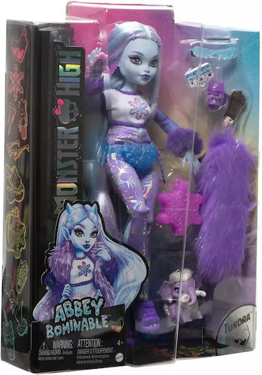 Mattel Abbey Bominable Puppe Кукла за 4+ години+ години