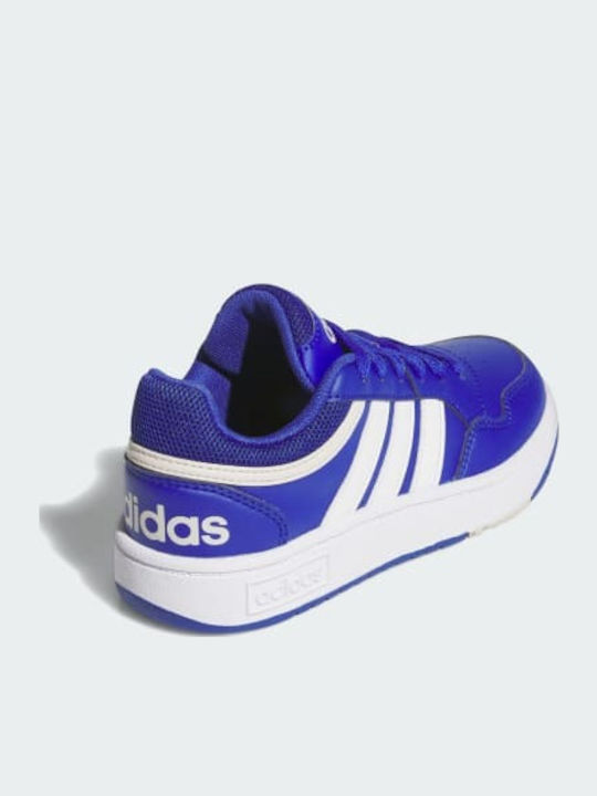 Hoops Hoops Kids Sports Shoes Tennis with Laces Royal Blue / Cloud White / Orbit Grey