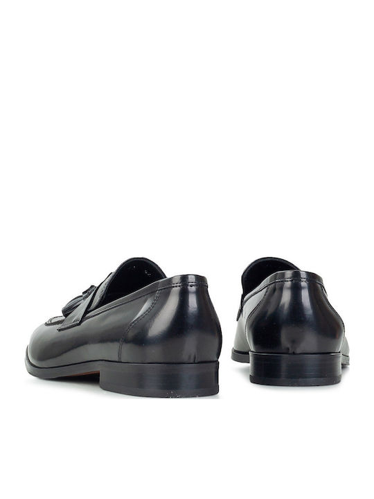 Mocasini barbati Black Spazzolat
