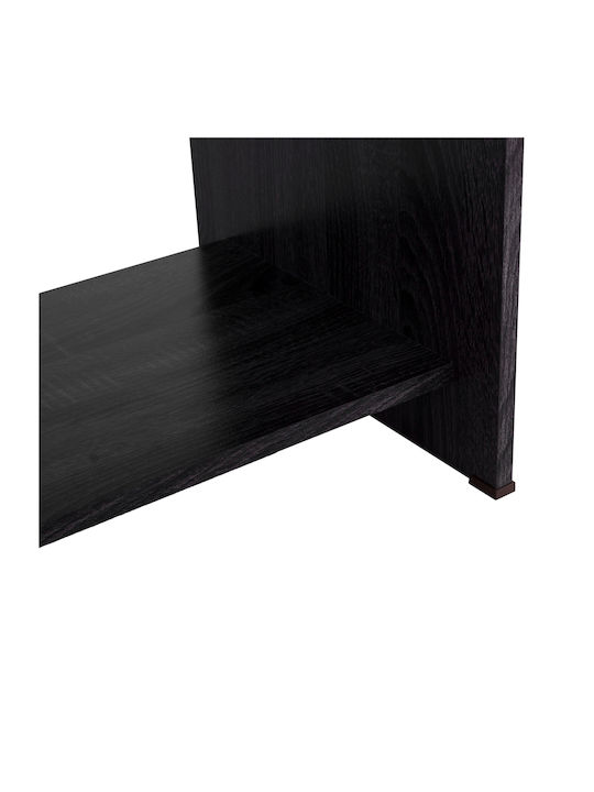Rectangular Central Coffee Table Hayden Wooden Gray L80xW41.5xH46cm