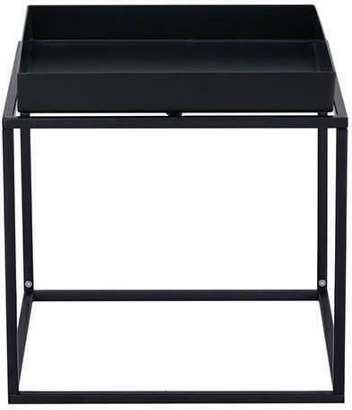 Next Quadratischer Beistelltisch Aus Metall Schwarz M40xL40xH41cm
