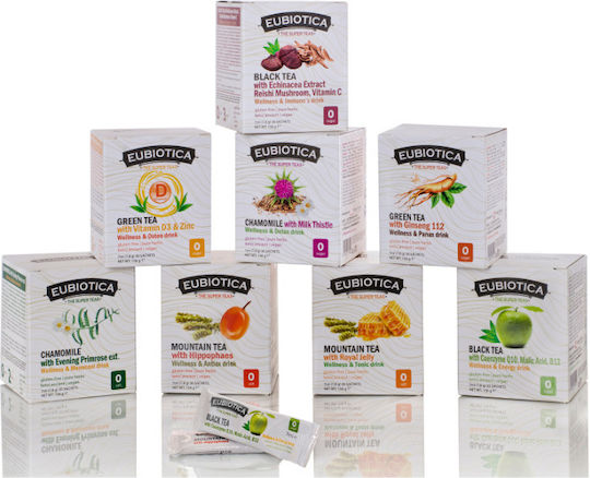 Eubiotica Τσάι Wellness & Detox Tea 20 Φακελάκια