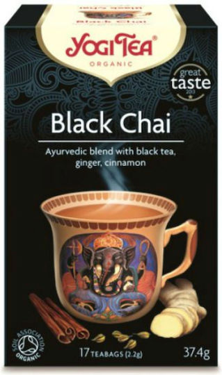 Yogi Tea Μαύρο Τσάι Βιολογικό Προϊόν 17 Φακελάκια 30gr