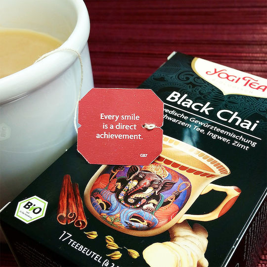 Yogi Tea Μαύρο Τσάι Βιολογικό Προϊόν 17 Φακελάκια 30gr