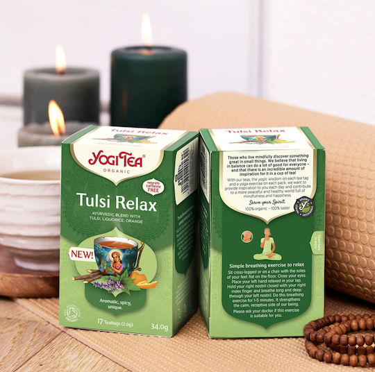 Yogi Tea Τσάι Tulsi Relax 34gr