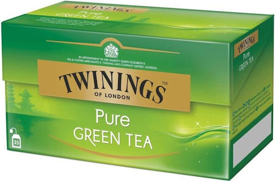 Twinings Πράσινο Τσάι Pure 25 Φακελάκια 50gr