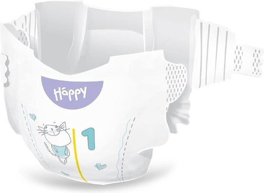 Bella Happy Πάνες με Αυτοκόλλητο Soft & Delicate New No. 1 για 2-5kg 42τμχ