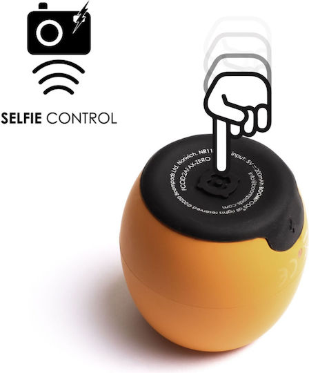 Boompods Zero ZERORA Φορητό Ηχείο 3W με Διάρκεια Μπαταρίας έως 5 ώρες Πορτοκαλί