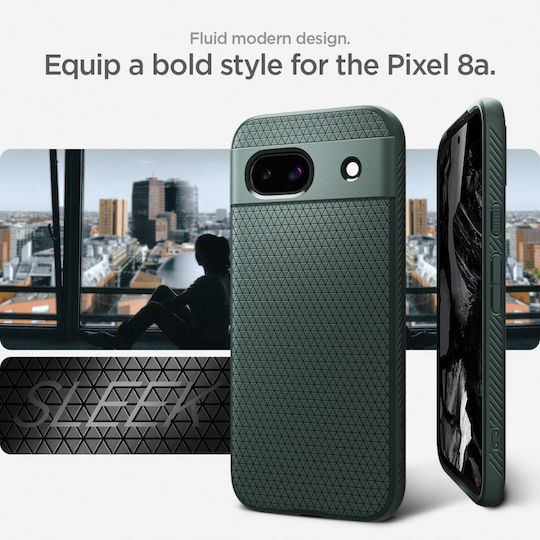 Spigen Liquid Air Back Cover Silicone Green (Google Pixel 8a)