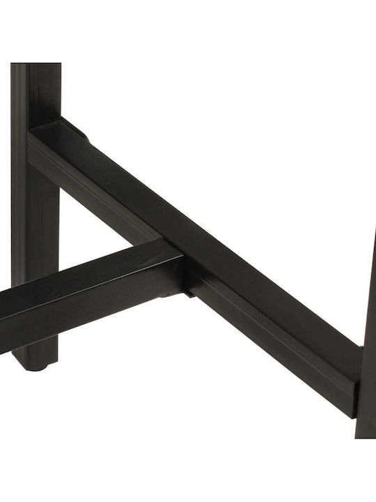 Table Bar from Solid Wood Raw Mango Mango wood masseuse 60x55x107cm