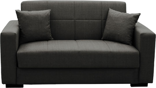 Vox Cu două locuri Canapea Pat cu Spațiu de Depozitare Light Anthracite 155x85x83cm.