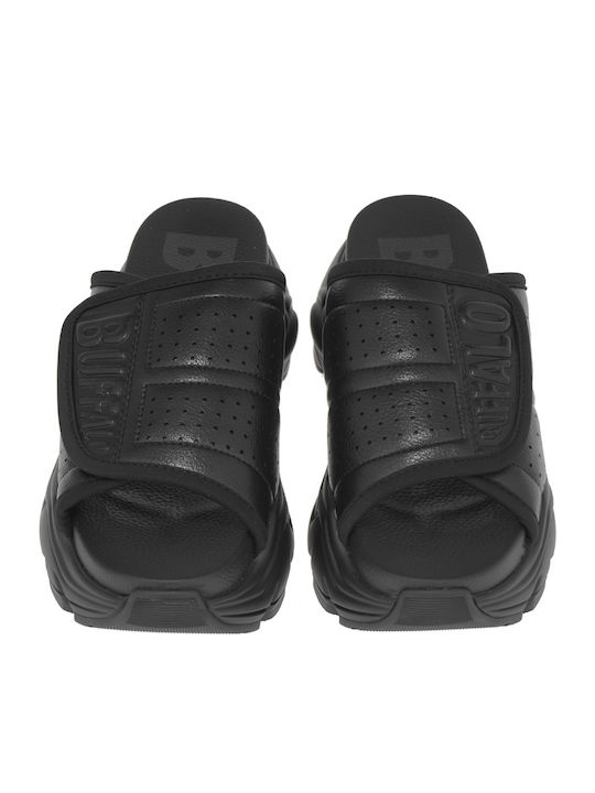 Binary Pool Γυναικεία Σανδάλια Flatforms Μαύρα