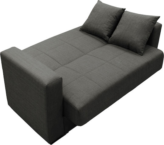 Vox Cu două locuri Canapea Pat cu Spațiu de Depozitare Light Anthracite 155x85x83cm.