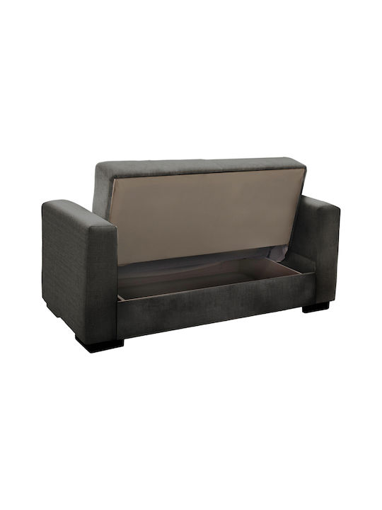 Vox Doppelsitzer Sofa Sofa mit Stauraum Light Anthracite 155x85x83cm