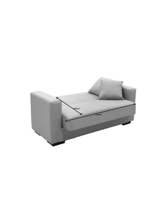 Vox Doppelsitzer Sofa Sofa mit Stauraum Light Anthracite 155x85x83cm