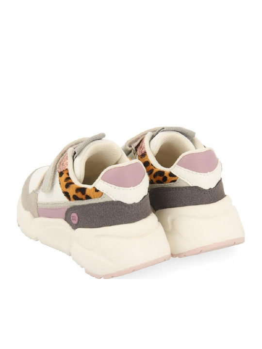 Παιδικά Sneakers με Σκρατς Λευκά