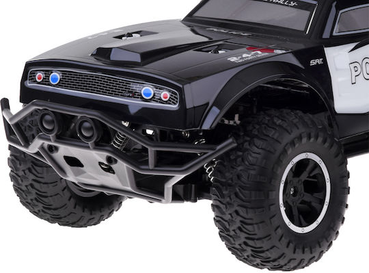 Large Police Monster Truck Controlled Car Remote Control Lighting Rc0626
