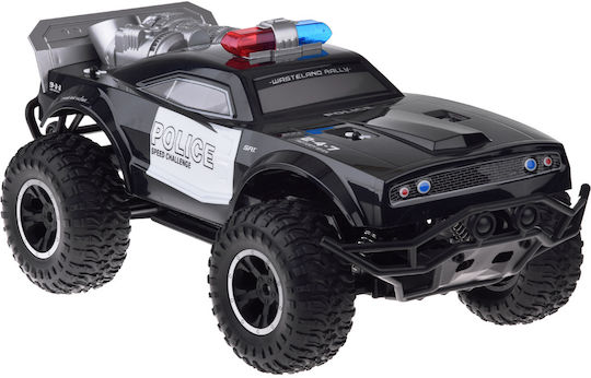 Large Police Monster Truck Controlled Car Remote Control Lighting Rc0626
