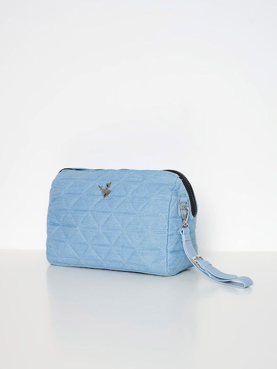 SugarFree Toiletry Bag in Blue color 11cm