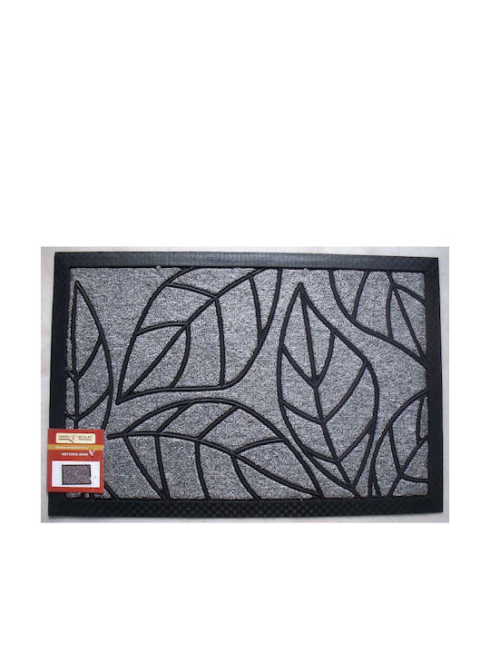 Chios Hellas Fußmatte Teppich mit rutschfester Unterlage ΠΔ068 Grey 40x60cm ΠΔ068-2