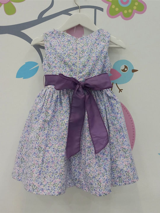 Sugar N Spice Kids Dress Floral LILAC 0201.2400.39