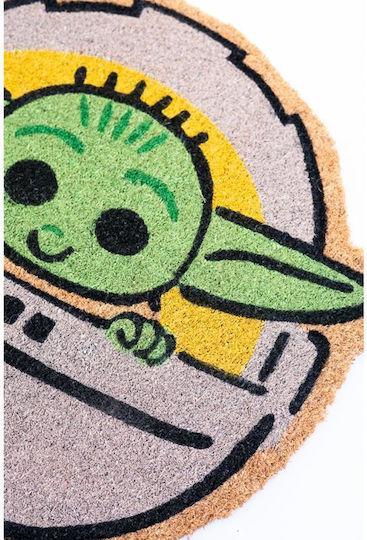Grupo Erik Entrance Mat made of Coir Star Wars The Mandalorian The Child Multicolour 40x60cm