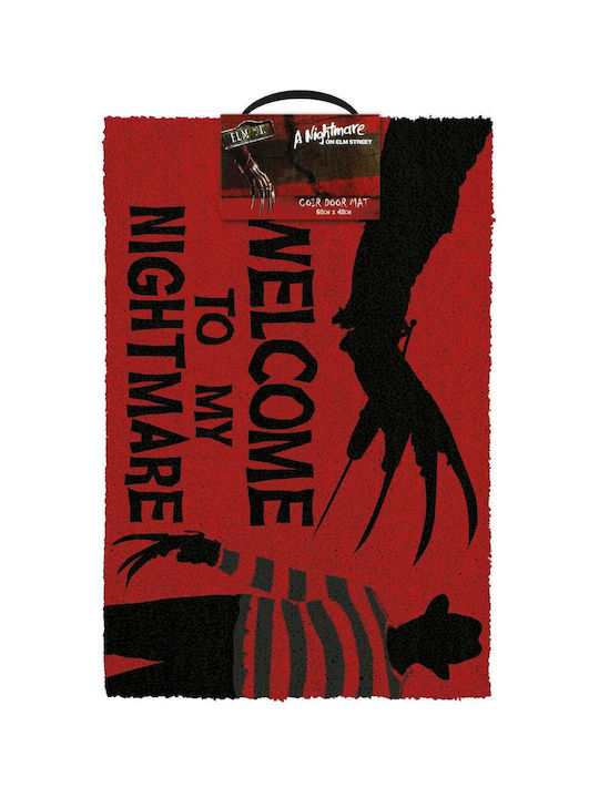 Pyramid International Fußmatte Rutschfest Welcome Nightmare Rot 40x60cm