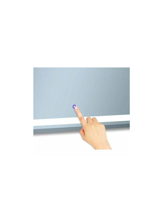Банско Огледало LED 80x100см