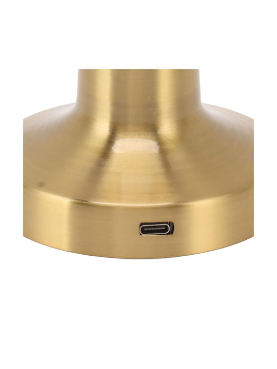 Dekorative Lampe Gold
