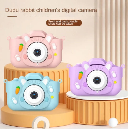 X11S Rabbit Compact Φωτογραφική Μηχανή 2MP Οπτικού Ζουμ 8x με Οθόνη 2" Μωβ