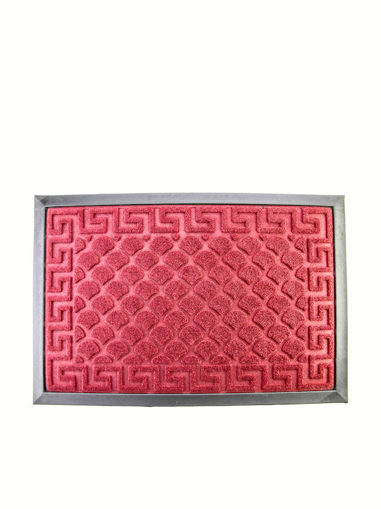 Viosarp Carpet with Non-Slip Underside Doormat Νο976Η Red 40x60εκ.