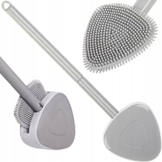 Kunststoff Badezimmer Toilettenbürste Gray