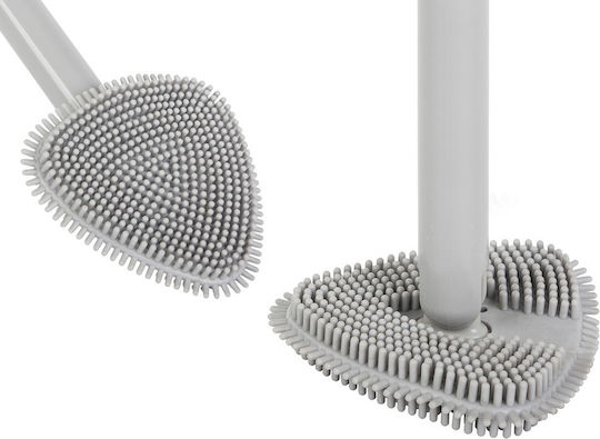 Kunststoff Badezimmer Toilettenbürste Gray