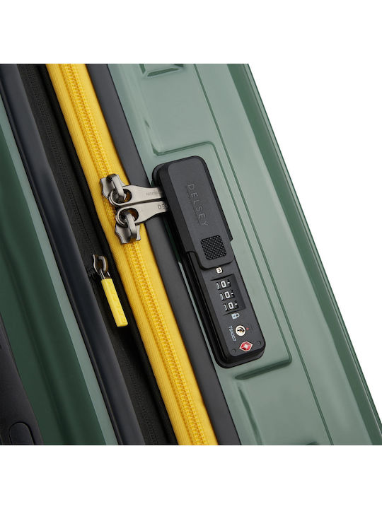 Rempart Large Hard Army Suitcase With 4 Wheels Height 80cm