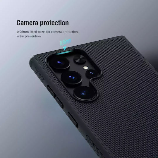 Nillkin Super Frosted Pro Задна корица Пластмаса 0.5мм Водоустойчив Син (Galaxy S24 Ultra)