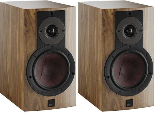 Dali Rubikore 2 18707-3762 Paar Hi-Fi Lautsprecher Buch selbst 150W 2 Anzahl von Fahrern B19.5xT33.5xH35cm. Natural Walnut Veneer